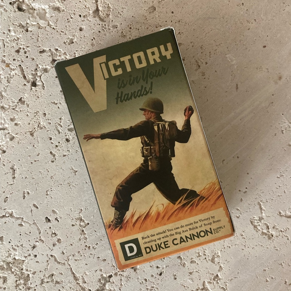 Duke Cannon limited edition WW-ll era soap